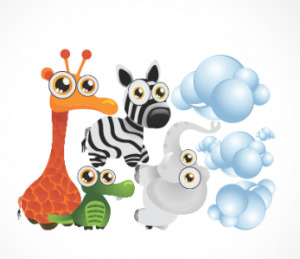 adesivo_murale_animaletti