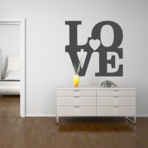 Adesivo Murale Love