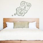 Adesivo Murale Nuvoletta ZZZ