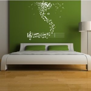 Adesivo Murale A Ritmo di Musica