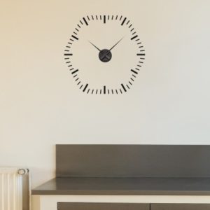 Adesivo Murale Orologio Esagono