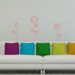Adesivo Murale Rose Astratte