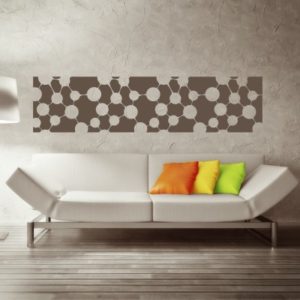 Adesivo Murale Cornice Elementi