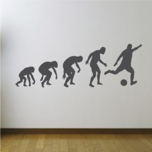 Adesivo Murale Evoluzione Calcistica