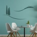 Adesivo Murale Paesaggio Toscana