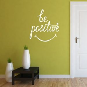 Adesivo Murale Be Positive