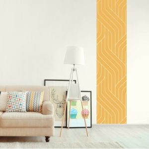 adesivo murale Cornice ad Onde