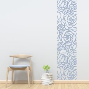 adesivo murale Cornice di Rose