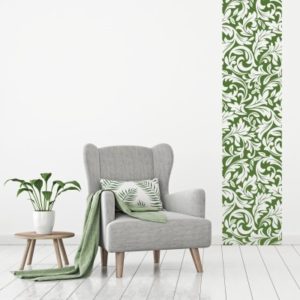 adesivo murale Cornice Floreale