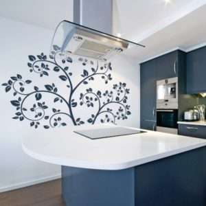 Adesivo Murale Albero con Foglie
