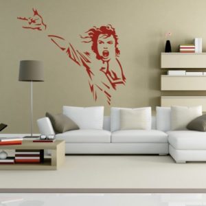 Adesivo Murale Michael Jackson