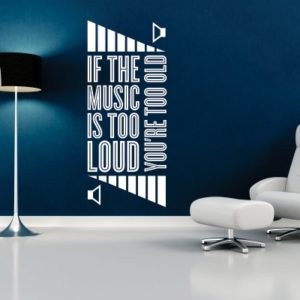 Adesivo Murale Loud Music
