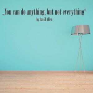 Adesivo Murale David Allen