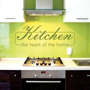 Adesivo Murale Kitchen The Heart of the Home