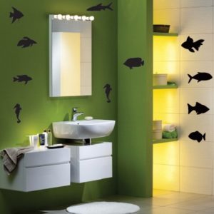 Adesivo Murale Pesci