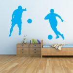 Adesivo Murale Giocatori di Calcio