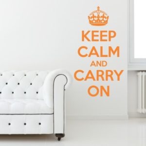 Adesivo Murale Keep Calm