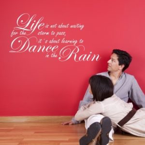Adesivo Murale Dance in the Rain