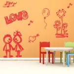 Adesivo Murale Love