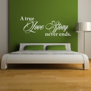 Adesivo Murale Love Story