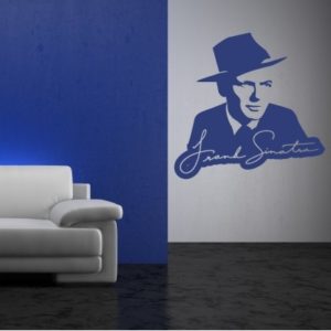 Adesivo Murale Frank Sinatra