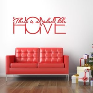 Adesivo Murale No Place Like Home