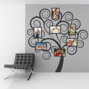 Adesivo Murale Family Tree