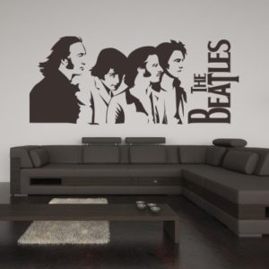 Adesivo Murale The Beatles