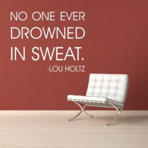Adesivo Murale Drowned Lou Holtz