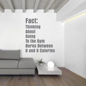 Adesivo Murale Fact