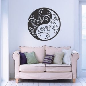Adesivo Murale Yin e Yang