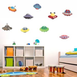 Adesivo Murale Ufo