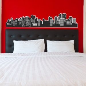 Adesivo Murale Skyline Metropolitano