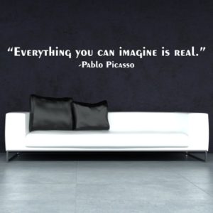 Adesivo Murale Pablo Picasso Imagine