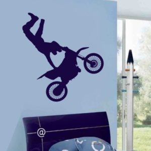 Adesivo Murale Moto da Cross