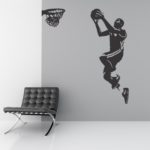 Adesivo Murale Cestista