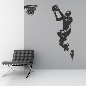 Adesivo Murale Cestista