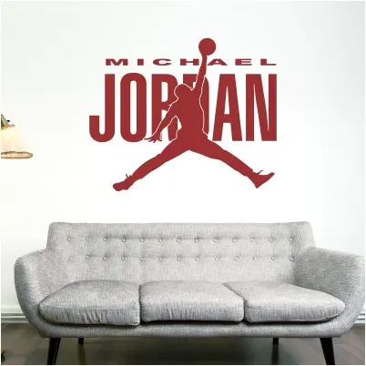 Adesivo Murale Michael Jordan - Stickers Factory
