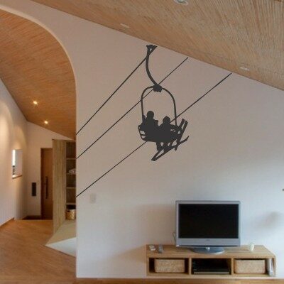 Adesivo Murale Seggiovia