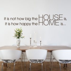 Adesivo Murale House Home