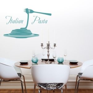 Adesivo Murale Italian Pasta