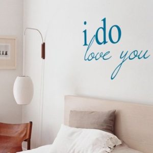 Adesivo murale I Do Love You