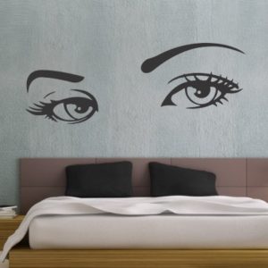 Adesivo murale Occhi di Donna