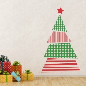 Adesivo Murale Albero Natale