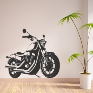 Adesivo Murale Moto