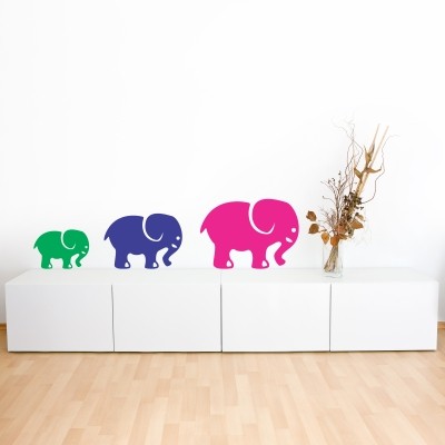 adesivo murale cameretta elefante