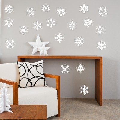 adesivo fiocchi di neve