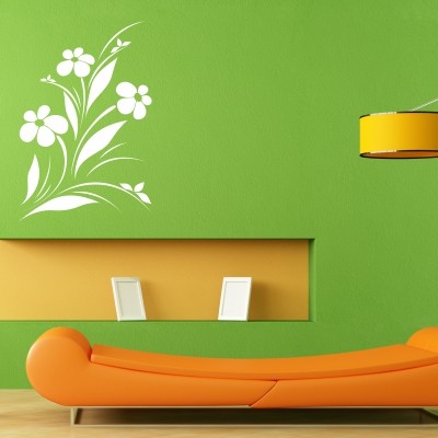 adesivo murale con fiori