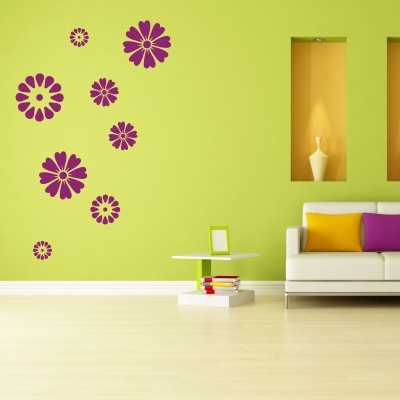 adesivo murale fiori