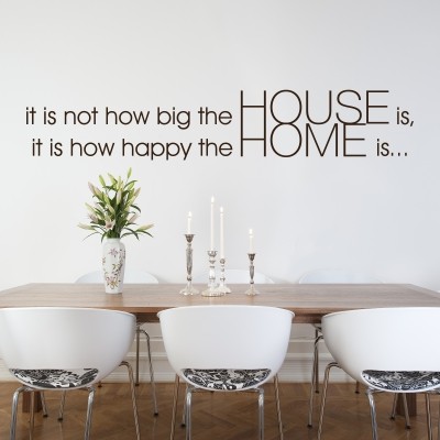 adesivi murali in this house
